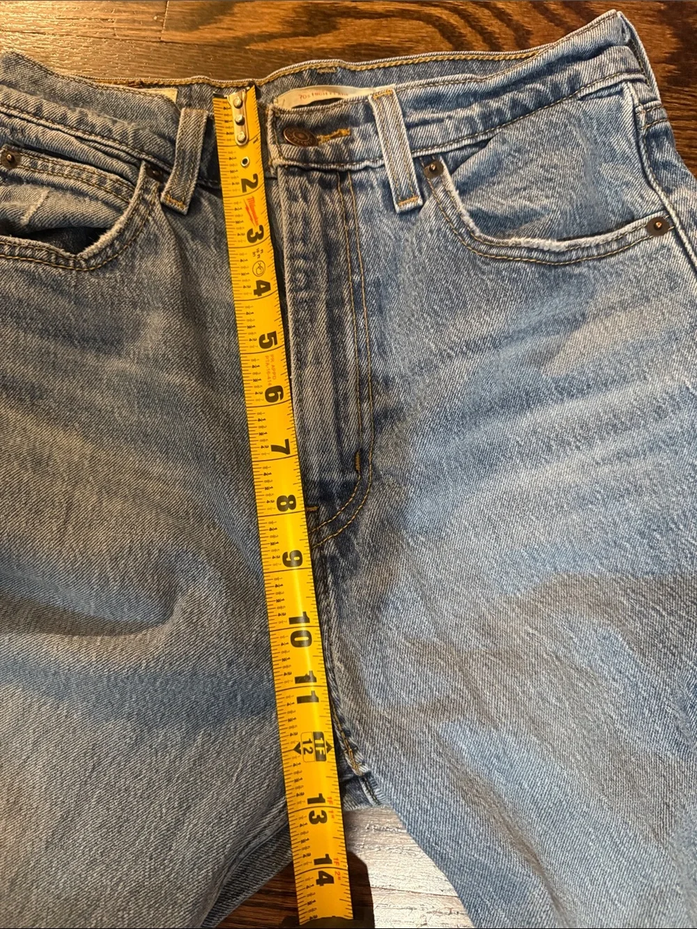 Levi's Premium 70s High Flare Jeans Sonoma Walks Light Wash W26 L32